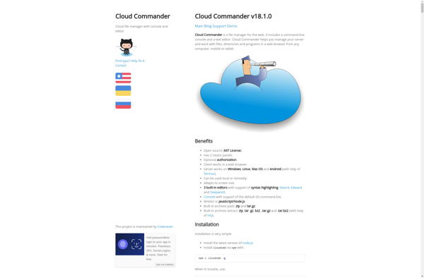 Cloud Commander image