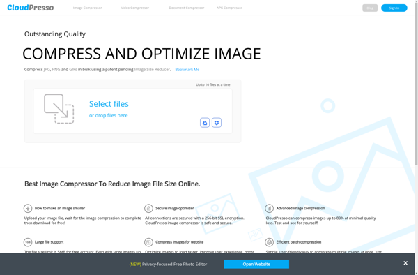 CloudPresso Image Compressor image