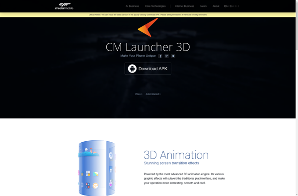 CM Launcher 3D image