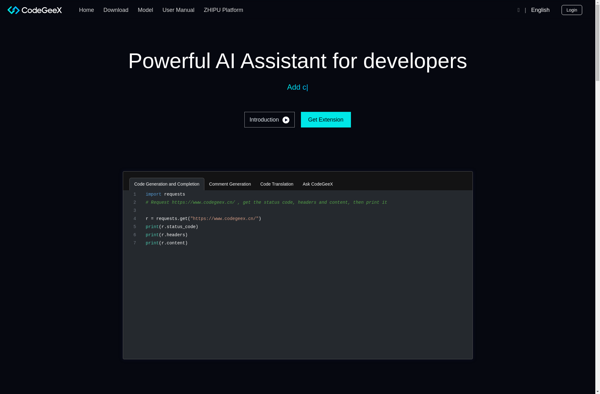 CodeGeeX image