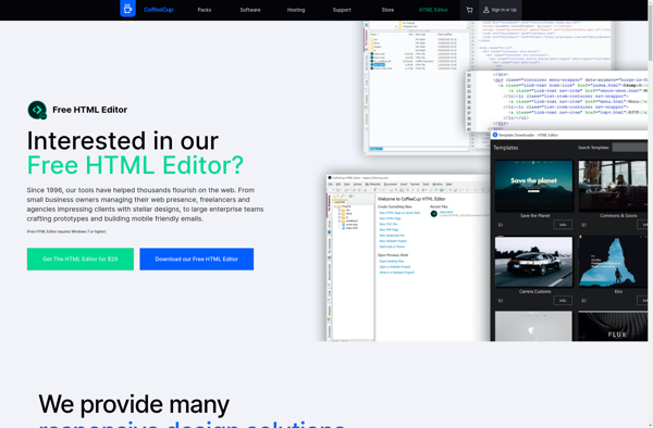 CoffeeCup HTML Editor image