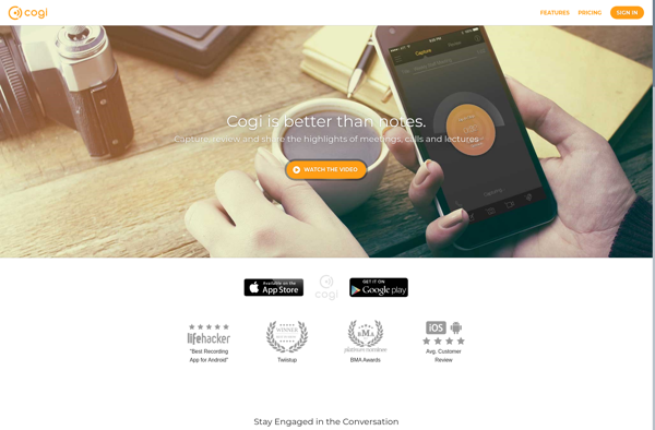 Cogi – Notes &amp; Voice Recorder screenshot