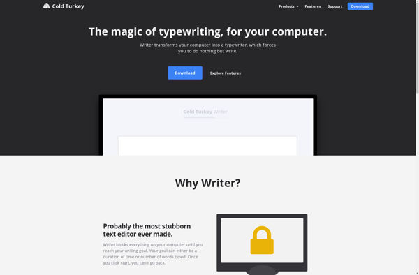 Cold Turkey Writer image