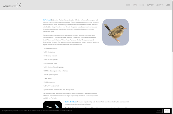 Collins Bird Guide screenshot