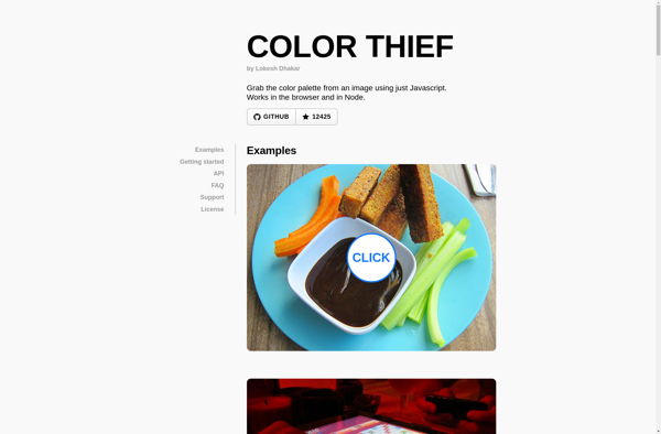 Color Thief image