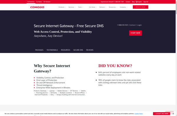 Comodo Secure DNS image