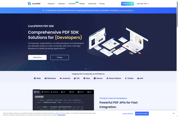 ComPDFKit screenshot