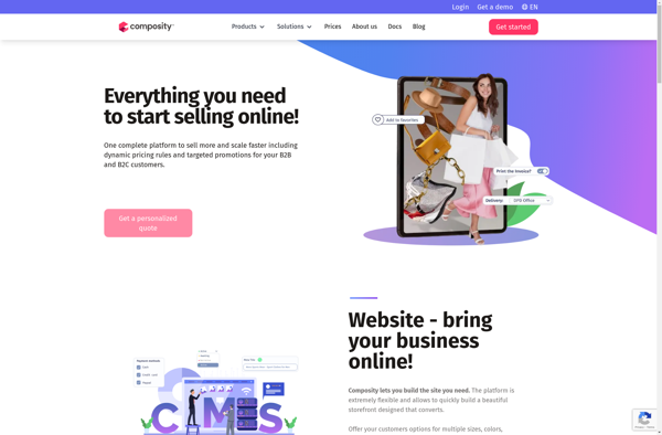 Composity eCommerce screenshot