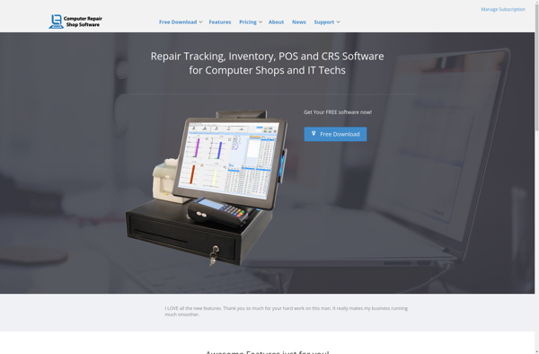 Computer Repair Shop Software image