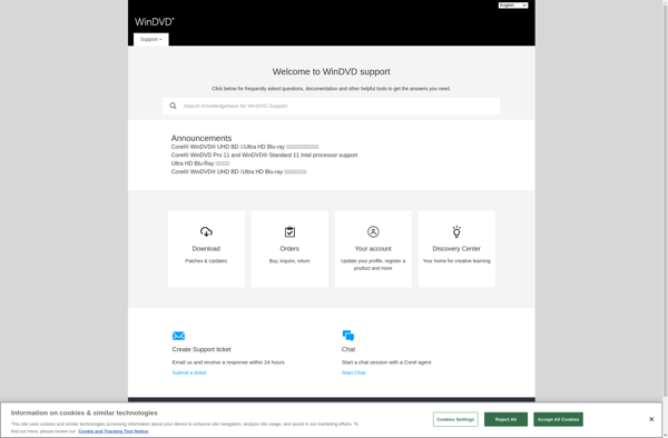 Corel WinDVD Pro screenshot