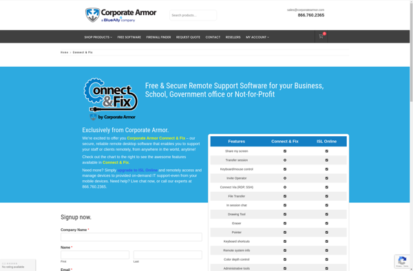 Corporate Armor Connect &amp; Fix screenshot