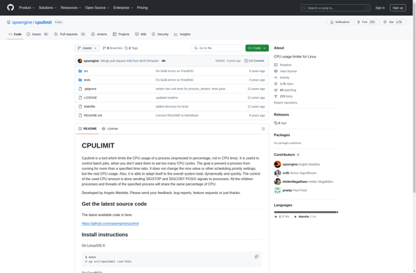 Cpulimit image