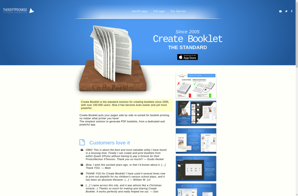 Create Booklet image