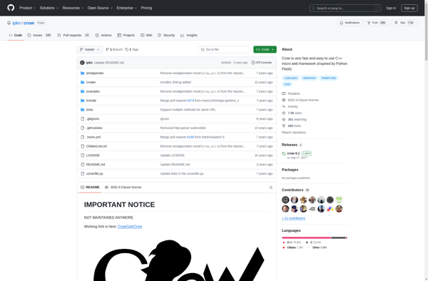 Crow framework image