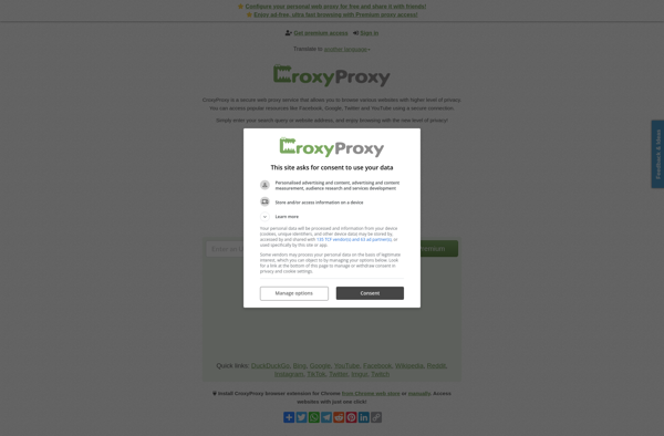 CroxyProxy Web Proxy image