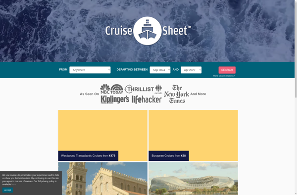 CruiseSheet image