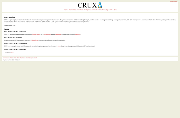 CRUX Linux image