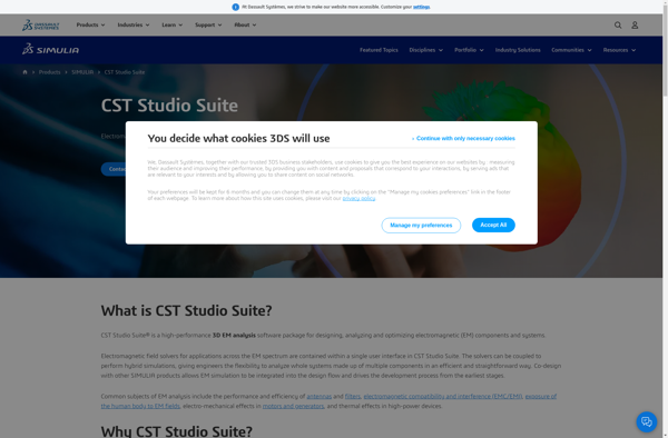 CST MICROWAVE STUDIO image