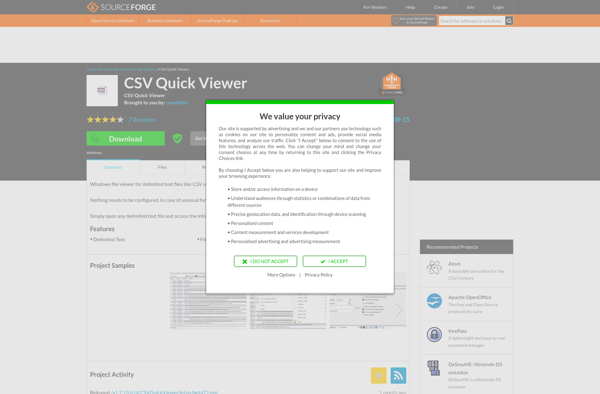 CSV Quick Viewer