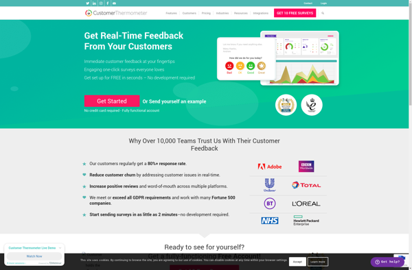 Customer Thermometer image