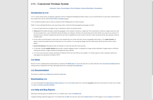 CVS (Concurrent Versions System) image