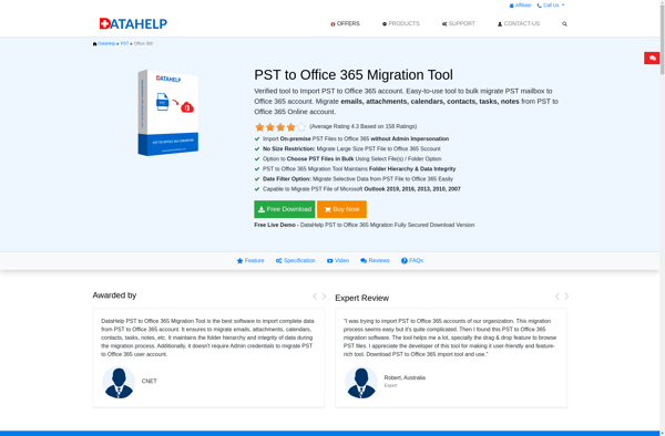 DataHelp PST to Office 365 Wizard image