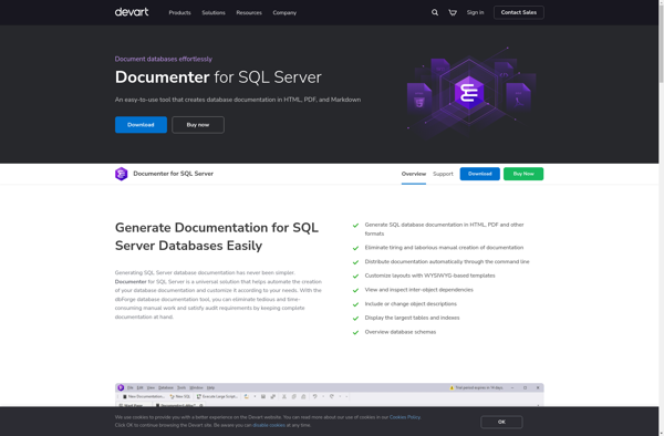 DbForge Documenter for SQL Server image