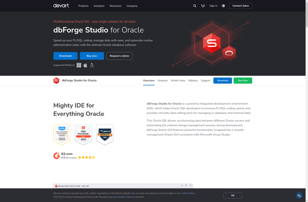 dbForge Studio for Oracle