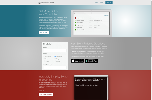 Dead Man's Snitch screenshot