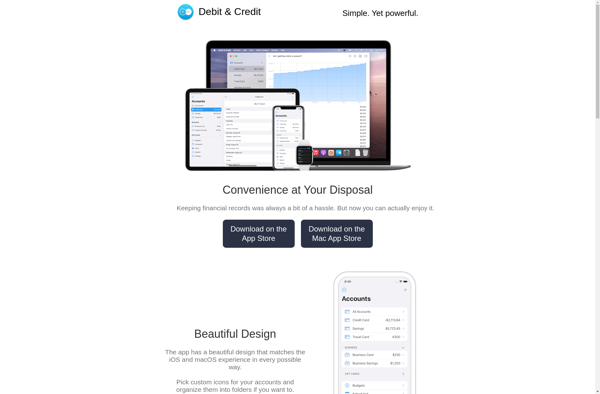 Debit &amp; Credit screenshot