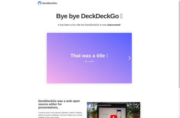 DeckDeckGo image