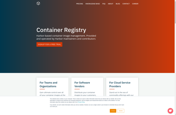 Dedicated Container Registry image