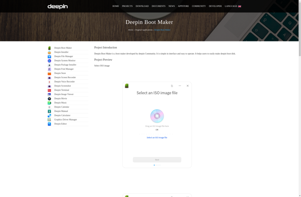 Deepin Boot Maker image