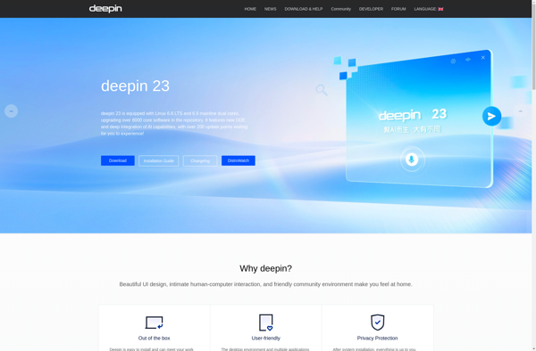 Deepin image