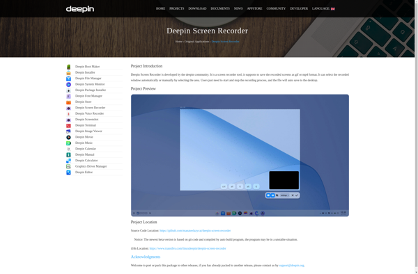 Deepin Screen Recorder image