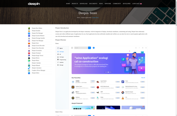 Deepin Store image