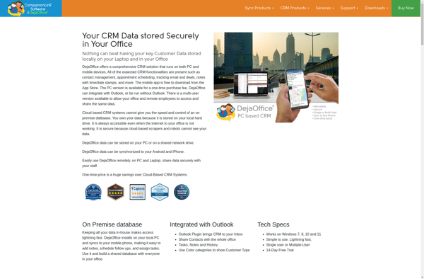 DejaOffice PC CRM image