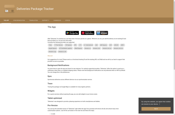 Deliveries Package Tracker image