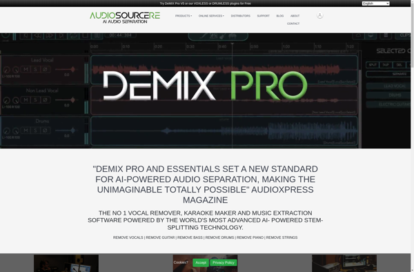 DeMIX Pro &amp; Essentials screenshot