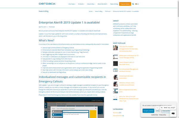 Derdack Enterprise Alert® image