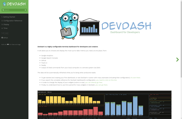 devdash screenshot
