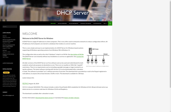 DHCP Server for Windows