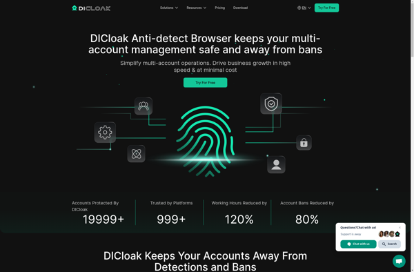 DICloak screenshot