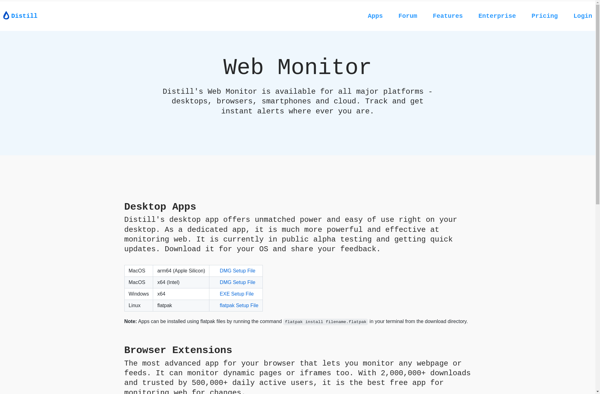 Distill Web Monitor image