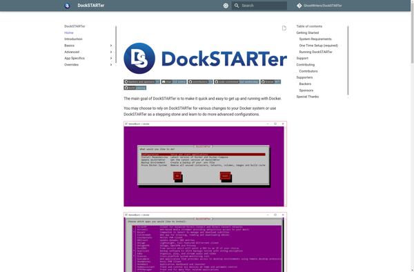 DockSTARTer image