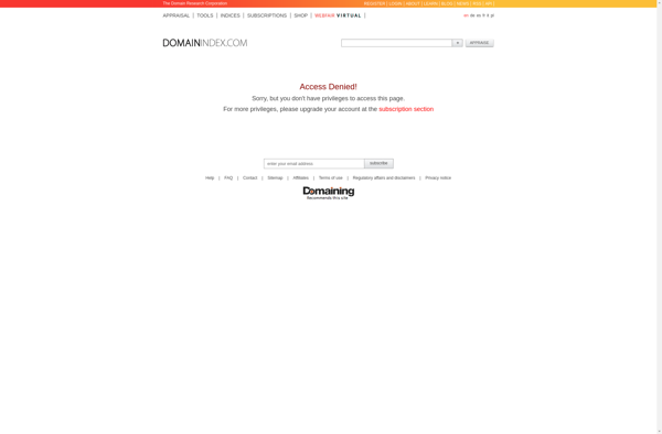 DomainIndex.com WHOIS Database Download image