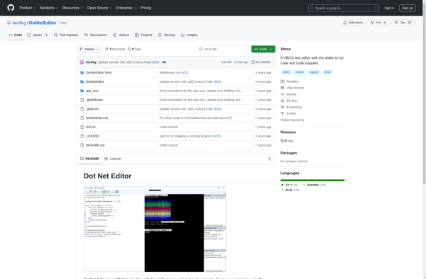 Dot Net Editor image