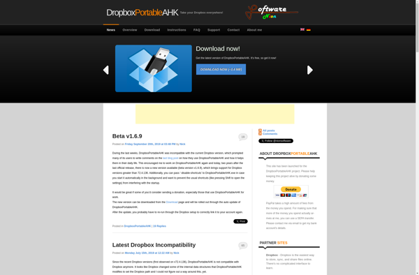 DropboxPortableAHK image