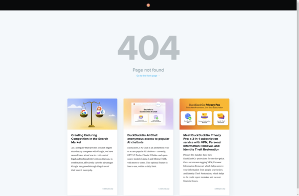 DuckDuckGo Tracker Radar image