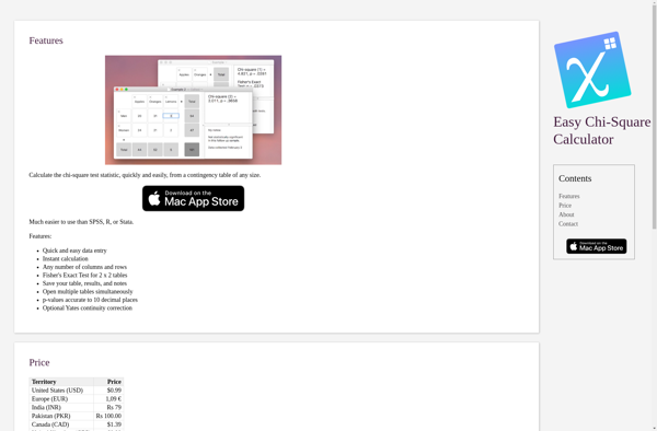 Easy Chi-Square Calculator image